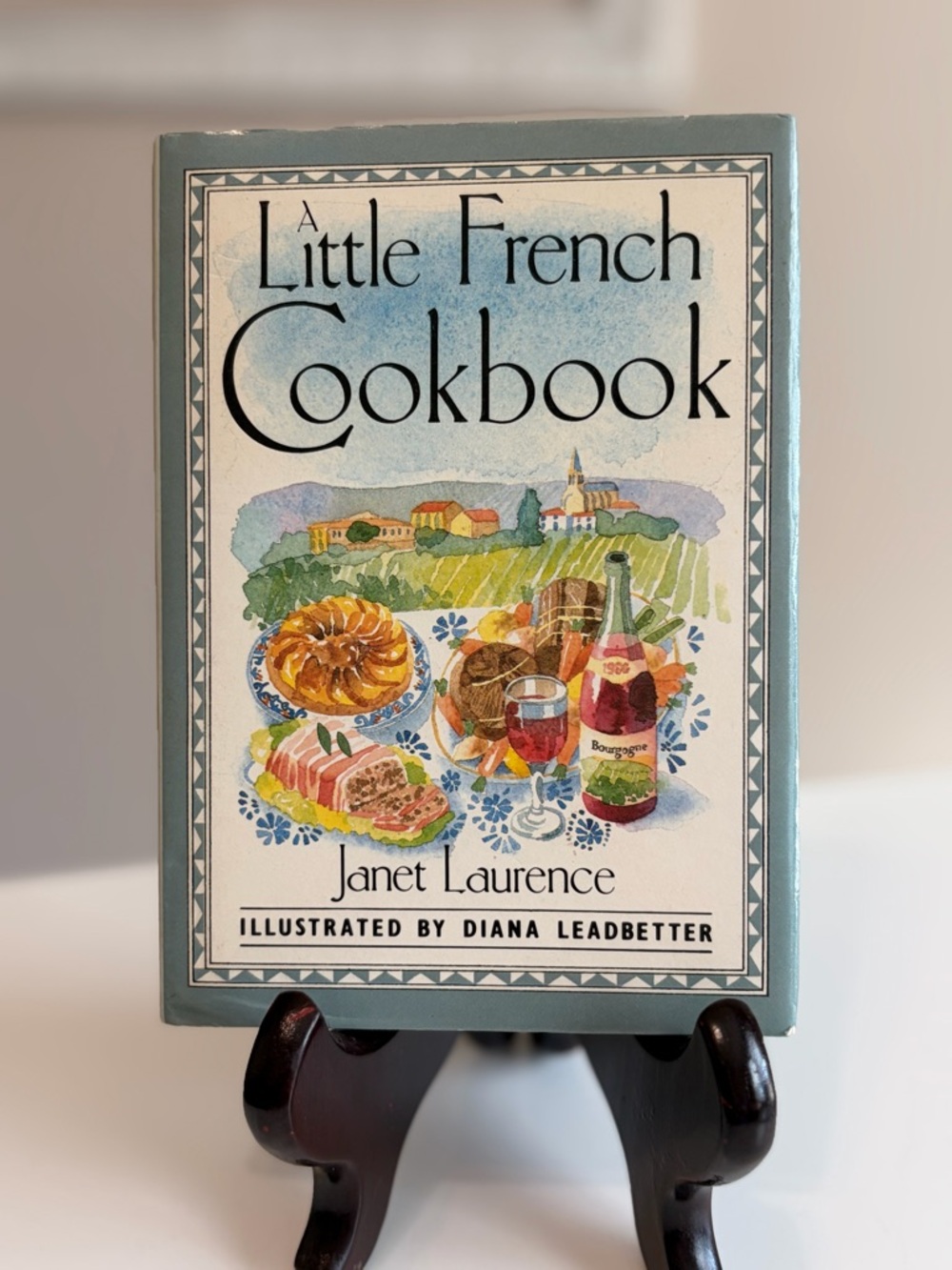 A little French Cookbook, 5", Janet Laurence, Illustrated Cookbook, 1989